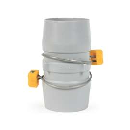 CAMCO Easy Slip 39163 RV Internal Hose Coupler, 80 psi, 3 in ID, Plastic