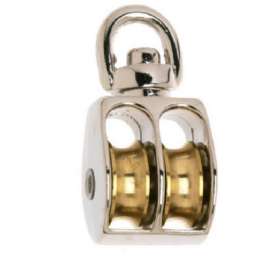 1" DBL Swiv Rope Pulley