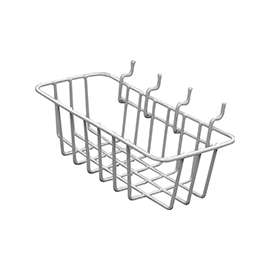 Crawford WB85 Wire Basket, 5 lb Working Load Limit, Vinyl