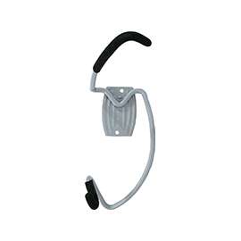 Crawford WB10 Bike Hanger, 50 lb Storage, Steel, Gray