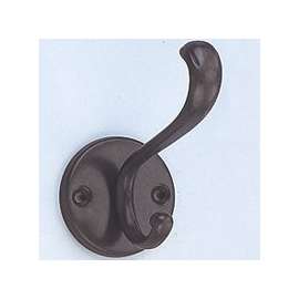 ProSource Coat And Hat Hook, Die-Cast Zinc, Oil Rubbed Bronze
