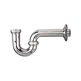 Plumb Pak PP20200 P-Trap, 1-1/4 in NPT x Flanged