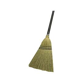 Quickie 934 Lobby Broom, Fiber Bristle