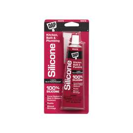 DAP 7079800750 Sealant, White, 2.8 fl-oz Squeeze Tube
