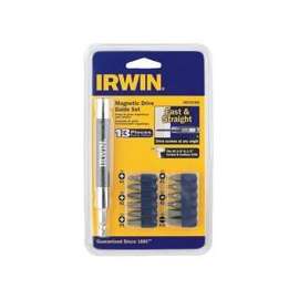 IRWIN 3057013DS Magnetic Drive Set, Steel Alloy, 13-Piece
