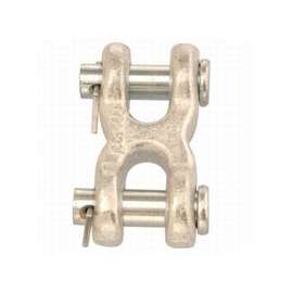 Campbell T5423300 Clevis Link, 1/4 x 5/16 in, 3900 lb Weight Capacity, Steel, Zinc