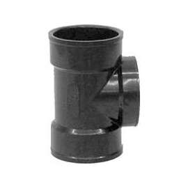 GENOVA 800 Series 81421 Pipe Test Tee, 2 in Hub x Hub x FIP Run Connection, 2 in Hub x Hub x FIP Branch Connection