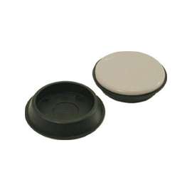 Shepherd Hardware 9221 Furniture Cup, Polyethylene, Black