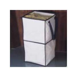 Simple Spaces Collapsible Storage Box, 12 In L X 12 In W X 23 In H, Canvas