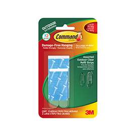 Command 17615CLRAW-ES Refill Strip, Clear