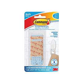 Command BATH22-ES Bath Refill Strip, Blue