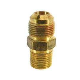 BrassCraft MAU2-10-12 Male Gas Adapter, 5/8 in Flare x 3/4 in MIP, 0.5 psi