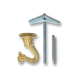 OOK 50341 Swag Hook, Brass