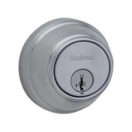 Kwikset 816 26D RCAL/RCS Key Control Deadbolt, 1-Cylinder, Satin Chrome