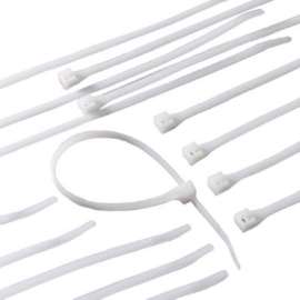 1000PK 4" WHT Cable Tie