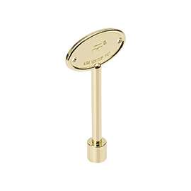 B & K Universal key, 3 in, Brass
