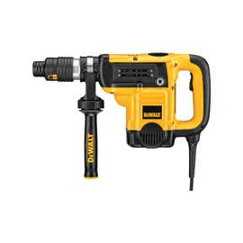DeWALT D25553K Combination Hammer Kit, 120 V, 1250 W, Spline Chuck, Black/Yellow