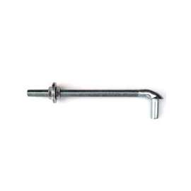 Behlen 42900038 Bolt Hook, For Use With 1-5/8 in Gates, 5/8 X 12 in, Zinc Plated