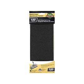 Gator 8688-10 Refill Sheet, 100-Grit, Medium, Silicone Carbide