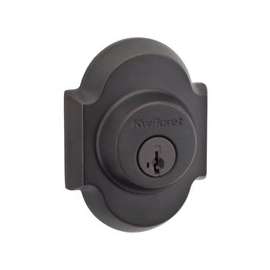 Kwikset 99800-111 Single-Cylinder Deadbolt, Metal, Venetian Bronze