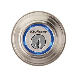 Kwikset 925-15 KEVO Electronic Deadbolt, 1-Cylinder, Satin Nickel