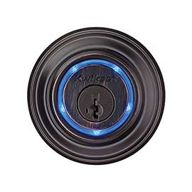 Kwikset 925-11P KEVO Electronic Deadbolt, 1-Cylinder, Venetian Bronze