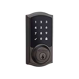 Kwikset 916TRL-11P Electronic Deadbolt, 2 Grade, Venetian Bronze