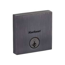 Kwikset 258 11P SQT CP Deadbolt, K4, Venetian Bronze