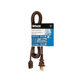 CCI 0295 Extension Cord, 6 ft L, 6 A