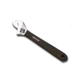 Vulcan Adjustable Wrench, 1.04 In, 12 In Oal, Vanadium Steel, Chrome