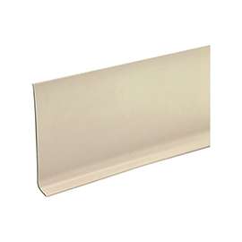 M-D 75481 Wall Base, 120 ft L, 4 in W, Vinyl, Almond