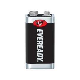Eveready 1222SW Battery, 9 V, Zinc, Manganese Dioxide