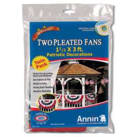 2PK Patriotic Pleat Fan