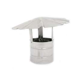 Billy Penn 8102 Chimney Hood, 5 in Dia, Galvanized Steel