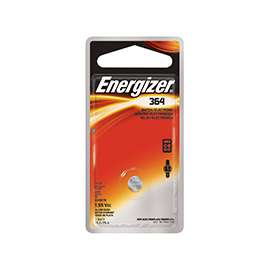 Energizer 364BPZ Button Cell Battery, 364 Battery, Silver Oxide, 1.5 V Battery