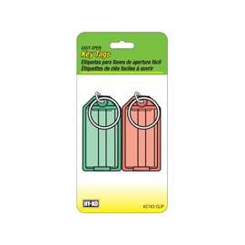 HY-KO KC143-CLIP Key Tag, Plastic, 12