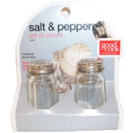 Glass Salt/Pepper Set