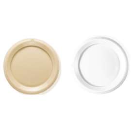 2PK WHT/IVY Dimmer Knob