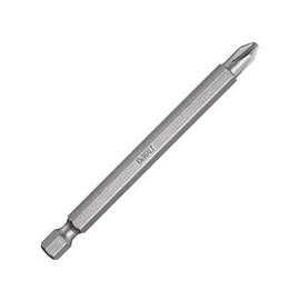DeWALT DW2032B25 Power Bit, #2 Drive, Phillips Drive, 1/4 in Shank, Hex Shank, Steel