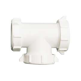 Plumb Pak PP20556 Slip Coupling Tee, 1-1/2 in Run, 1-1/2 in Branch
