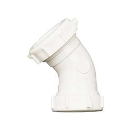 Plumb Pak PP20557 Extension Coupling, 1-1/2 in, 90 deg, White