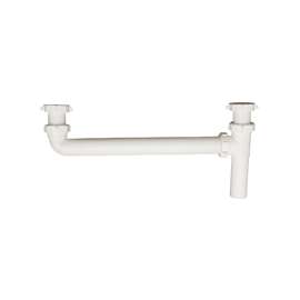 Plumb Pak PP20925 End Outlet, 1-1/2 x 1-1/2 in Slip Joint, White