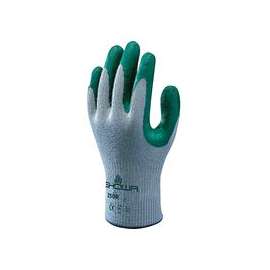 Atlas Fit 350 Nitrile-Coated Gloves, X-Large, Gray/Green