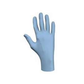 N-DEX 8005 Series Disposable Nitrile Gloves, Powder Free, 8 mil, Large, Blue