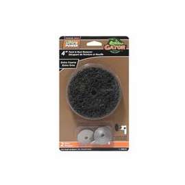 Gator 9485-012 Semi-Flexible Sanding Wheel, Extra Coarse Grade, Silicone Carbide, 4 in Dia, For Electric Drills
