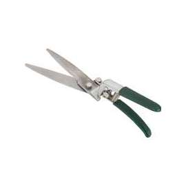 Landscapers Select Fixed Grass Shear, Serrated, Stainless Steel Blade, Zinc, Soft Pvc Grip Handle, 12 In L