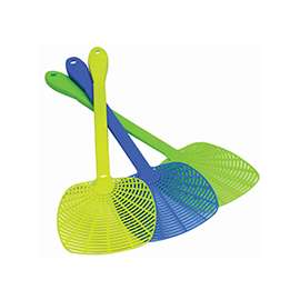 Quickie 11190 Fly Swatter, Cornflower Blue/Lime/Maize Mesh