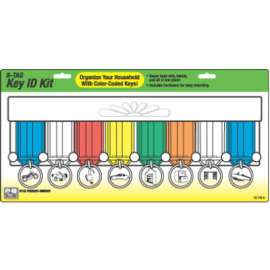 8 Key Tag Rack