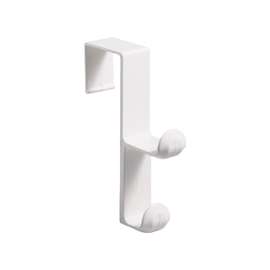 iDESIGN 16101 Door Hook, 2-Hook, Plastic