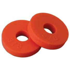 10PK 5/8"ORG FLT Washer